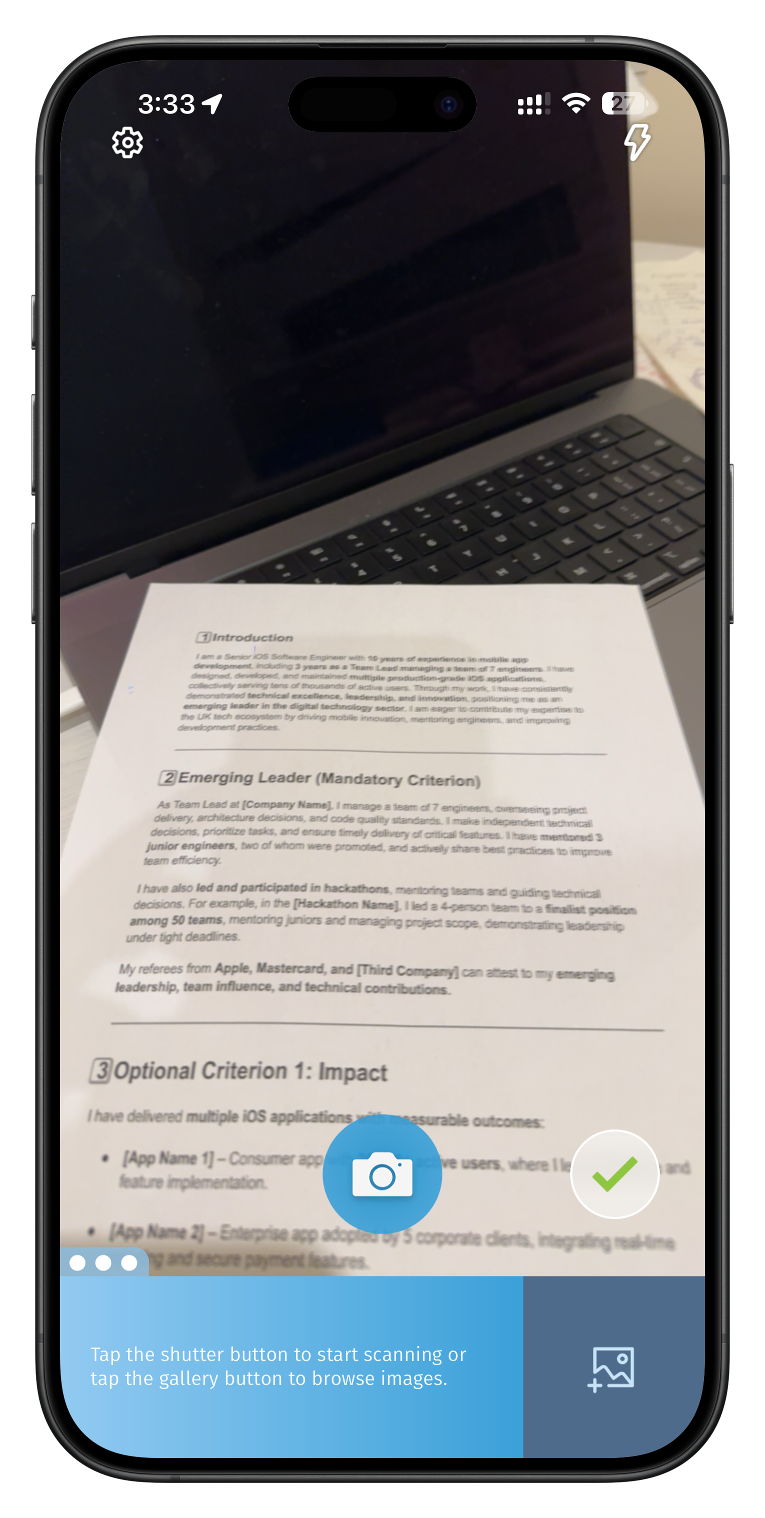 Enadoc 365 app screenshot